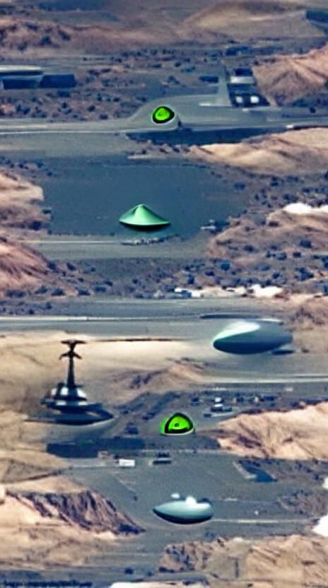 Extraterrestrial Mechanic at Groom Lake Base