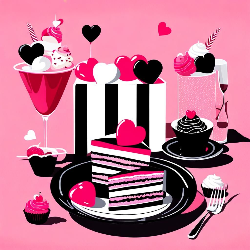 Sweet Heart Still Life for Fun Nights Out