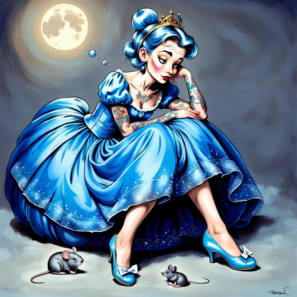 Tattooed Cinderella's Dream of the Ball