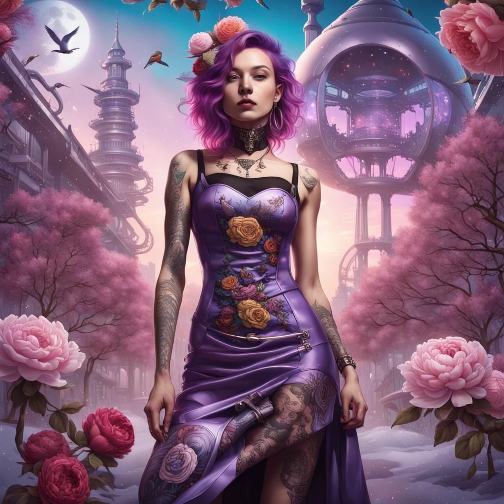 Unpublished steampunk ladies