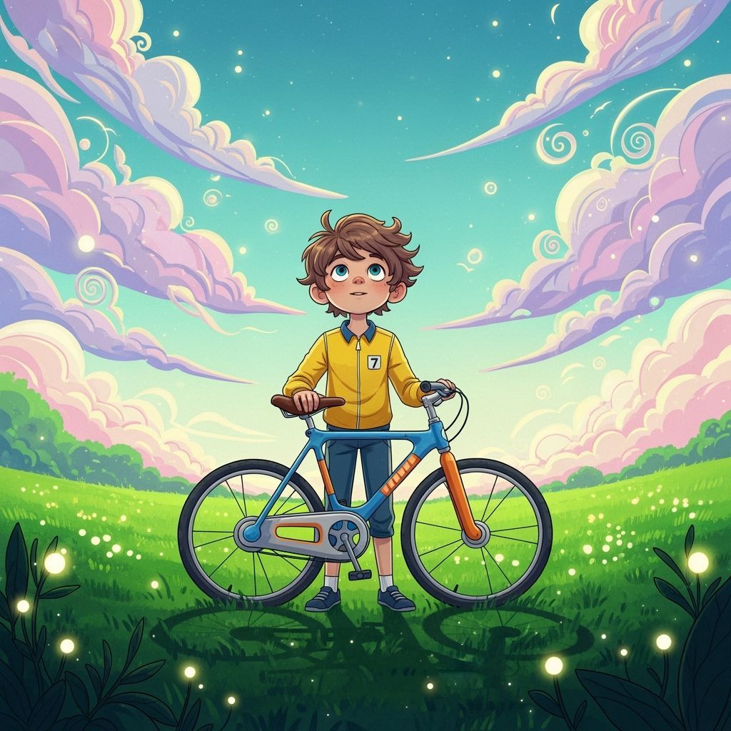 Boy's Dream of Tour de France, Moebius Style