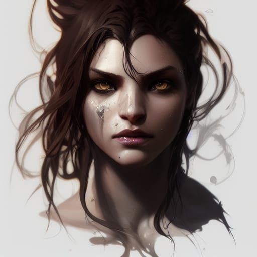 Detailed Lycan Portrait with Dynamic Lighting