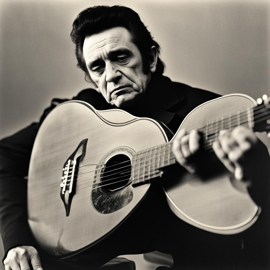 Johnny Cash Portrait: Death, Where Is Thy Sting?