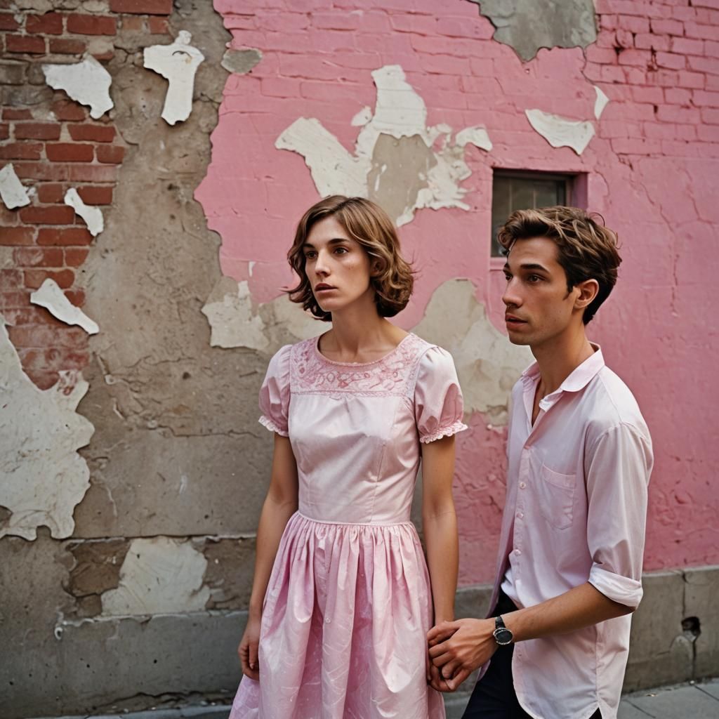 Boy in Pink Dress: Contemporary Portrait Photography