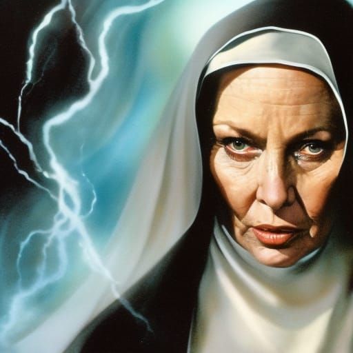 Lesley-Anne Down As Sister Clare In The Gates Of Darkness #4