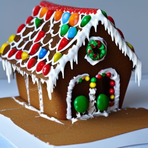 Charming Gingerbread House