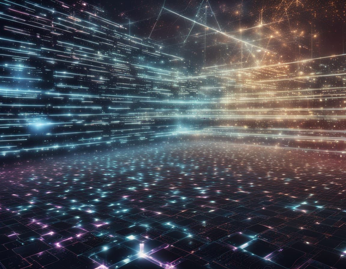 Quantum Morphic Field in a Crystalline Grid