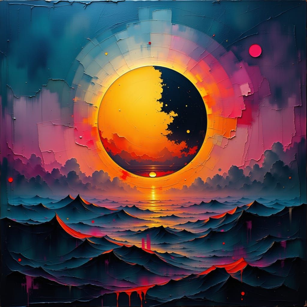 Eclipsing Sunset