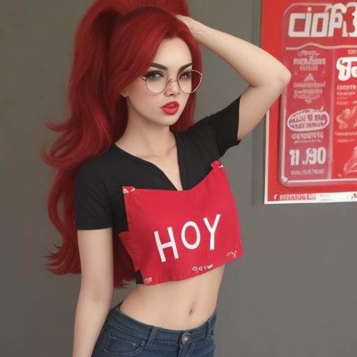 AI Image of a Hot Sassy Subject