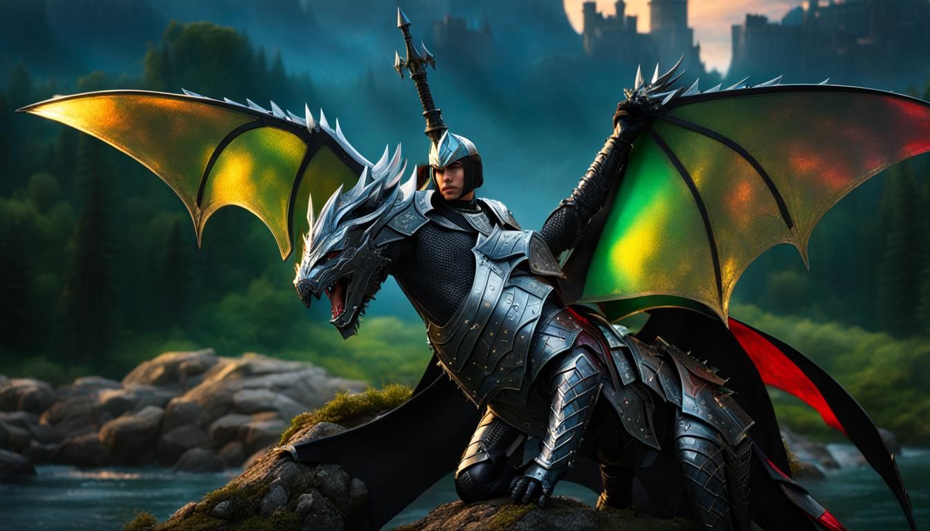 Draconic Sentinel: The Guardian of the Lost Realm