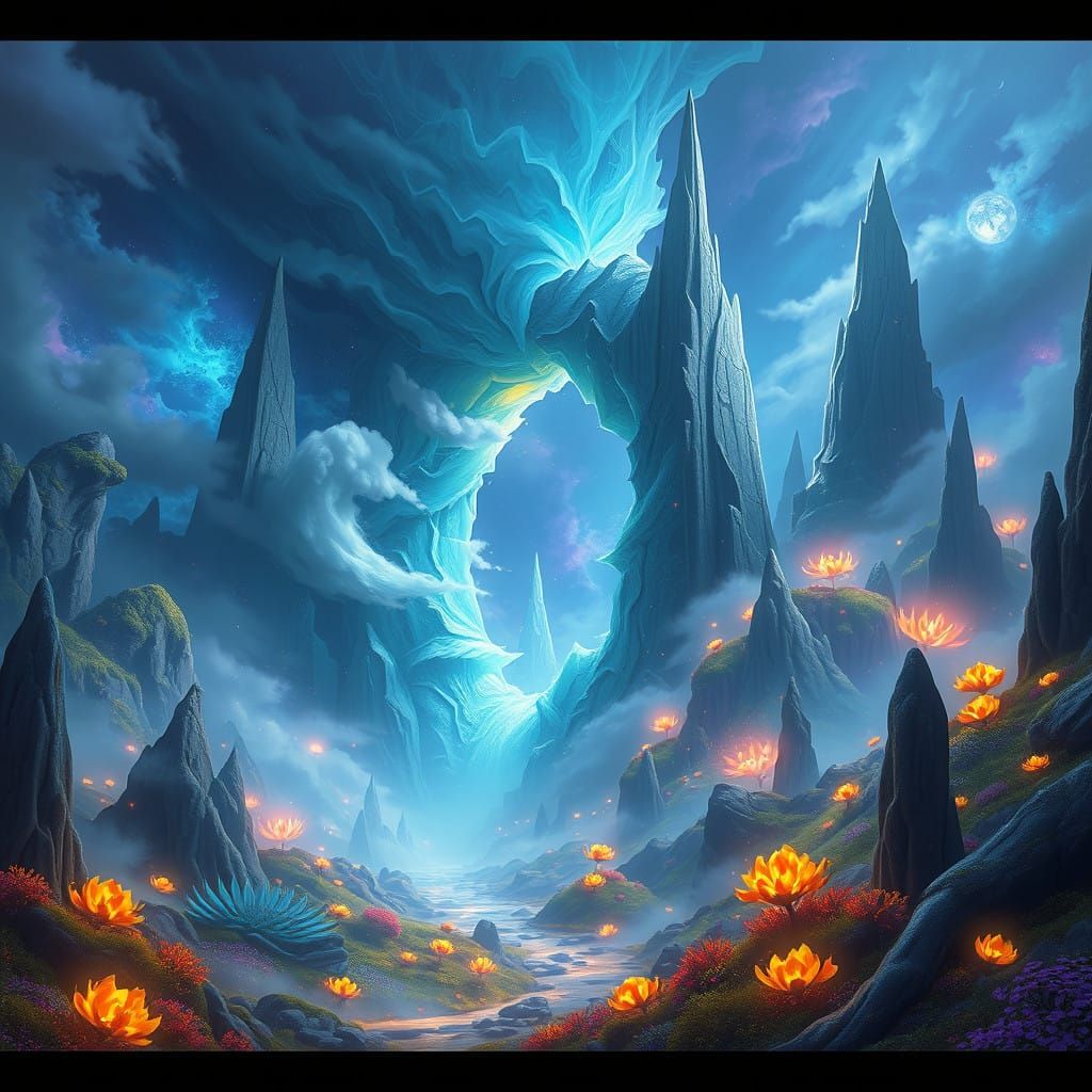 Surreal Gateway to Dreamlike Realms