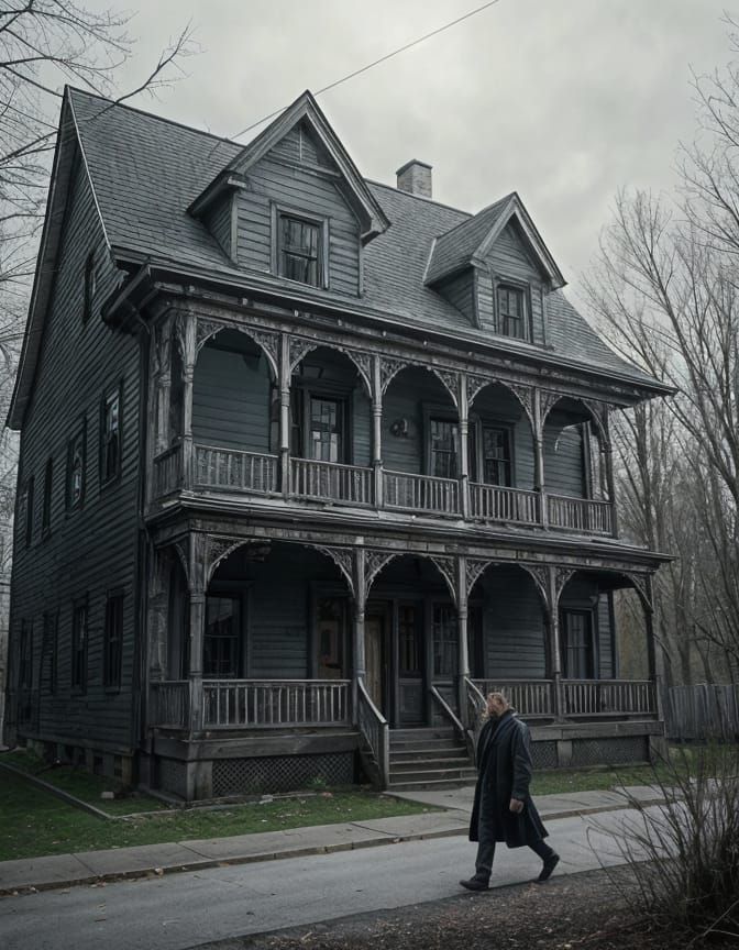 Surreal Abandoned Mansion in Salem's Lot