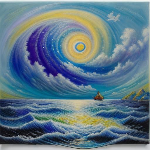 Toulouse-Lautrec Style Oil Painting