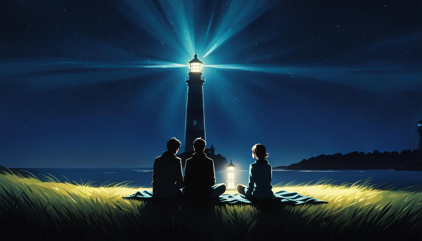 Silhouette of a couple