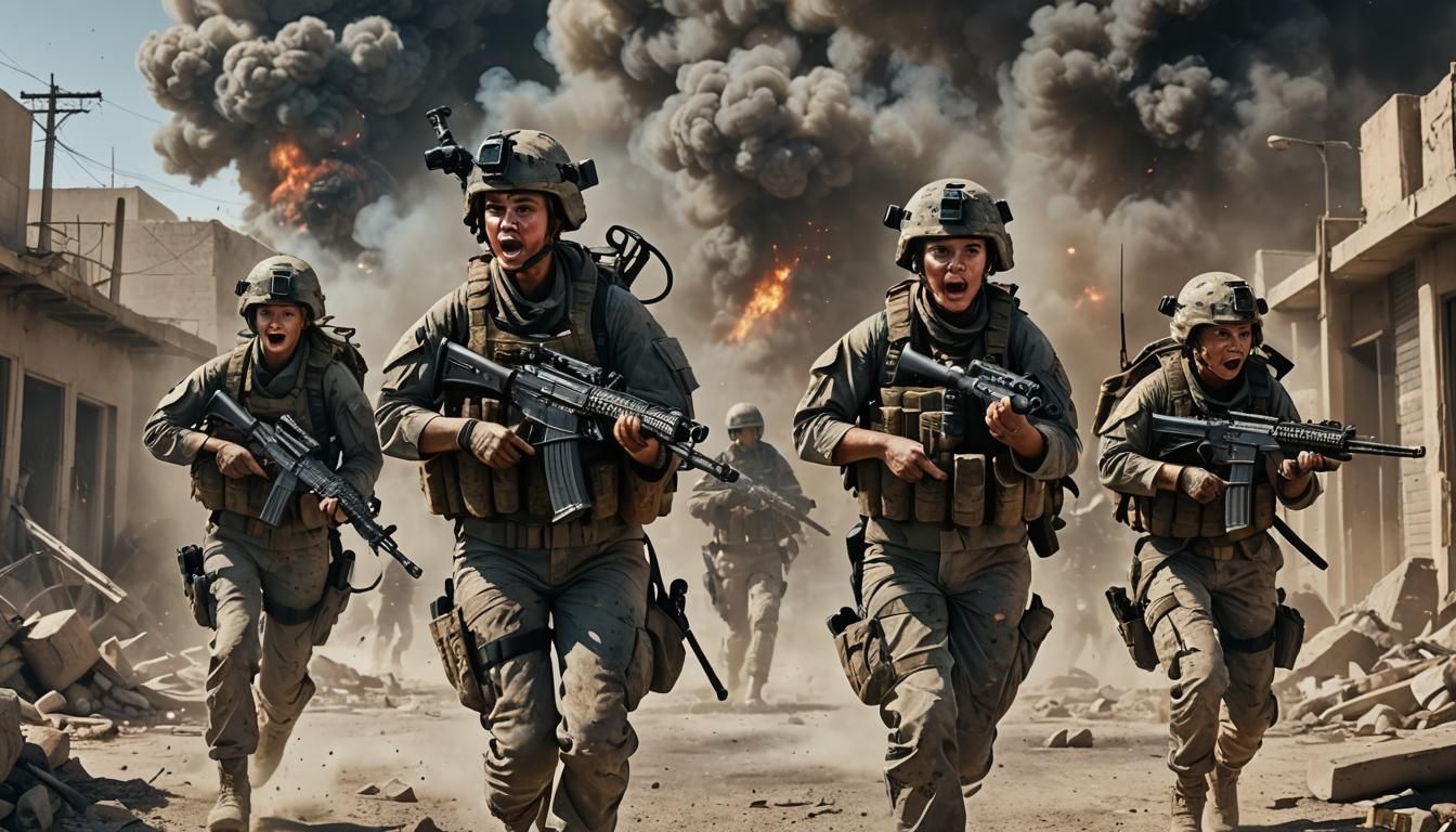 Marines in Afghanistan: An Intense Combat Scene