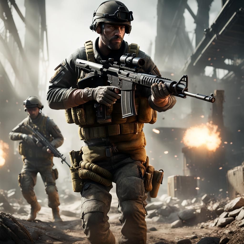 Epic 3D Videogame Graphics in 8K Resolution