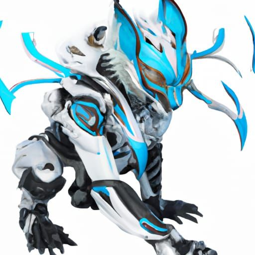 Futuristic Protogen Character Design
