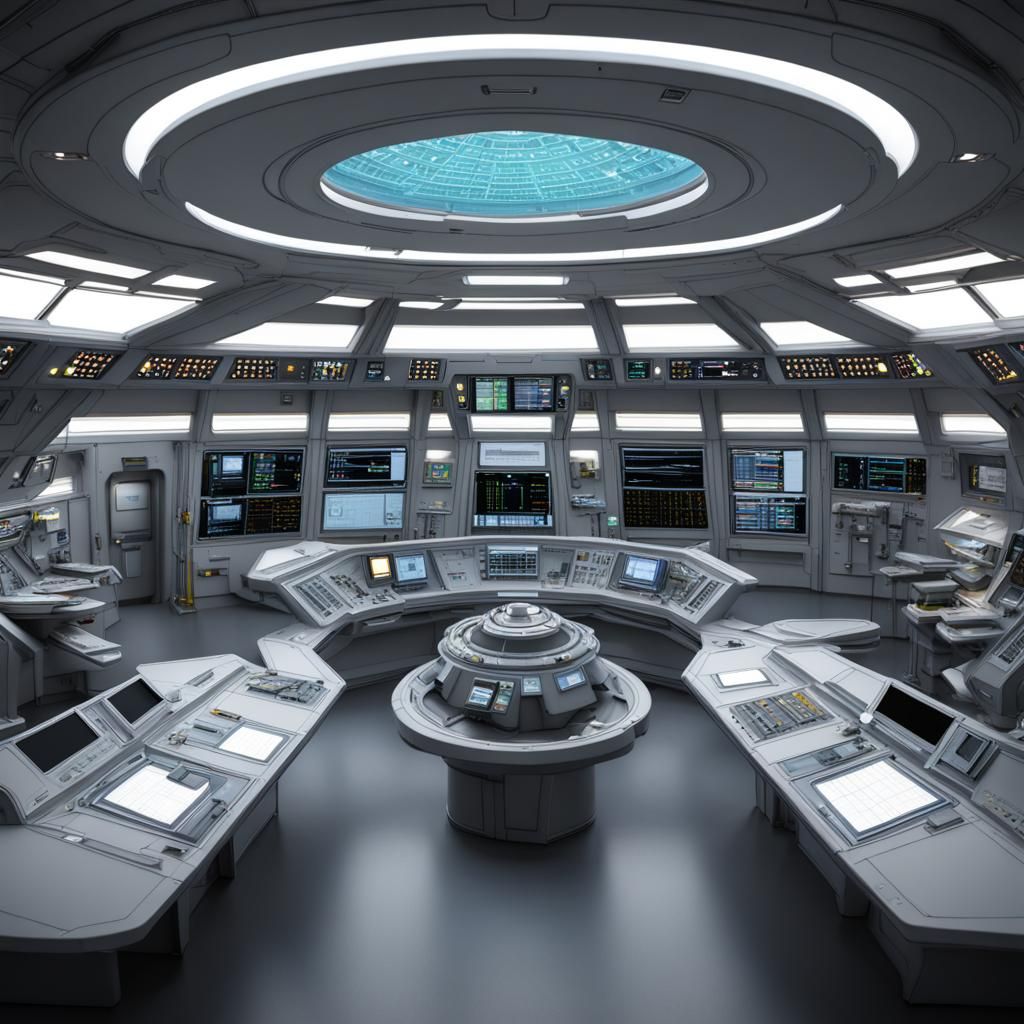 Starship Enterprise Interior 3D Model
