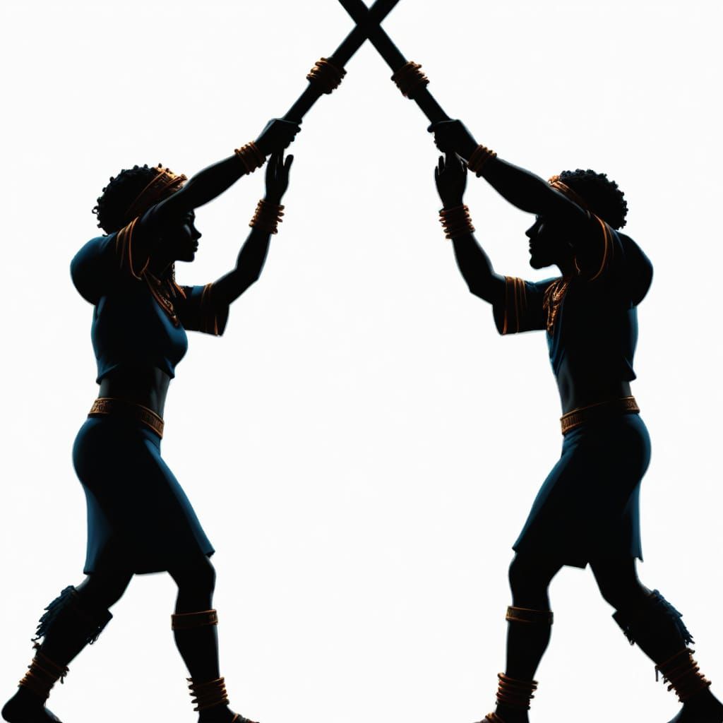 Ancient Cultures Unite in Vibrant Tahtib Dance