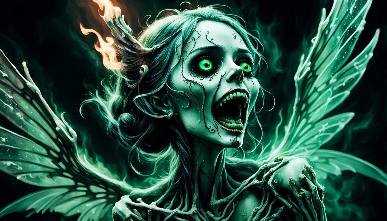 Bare Fairy Screaming in the Dark, Gothic Horror