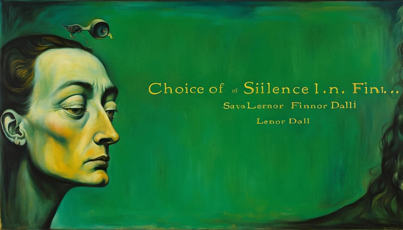 Surreal Melting Landscape in Oil on Canvas