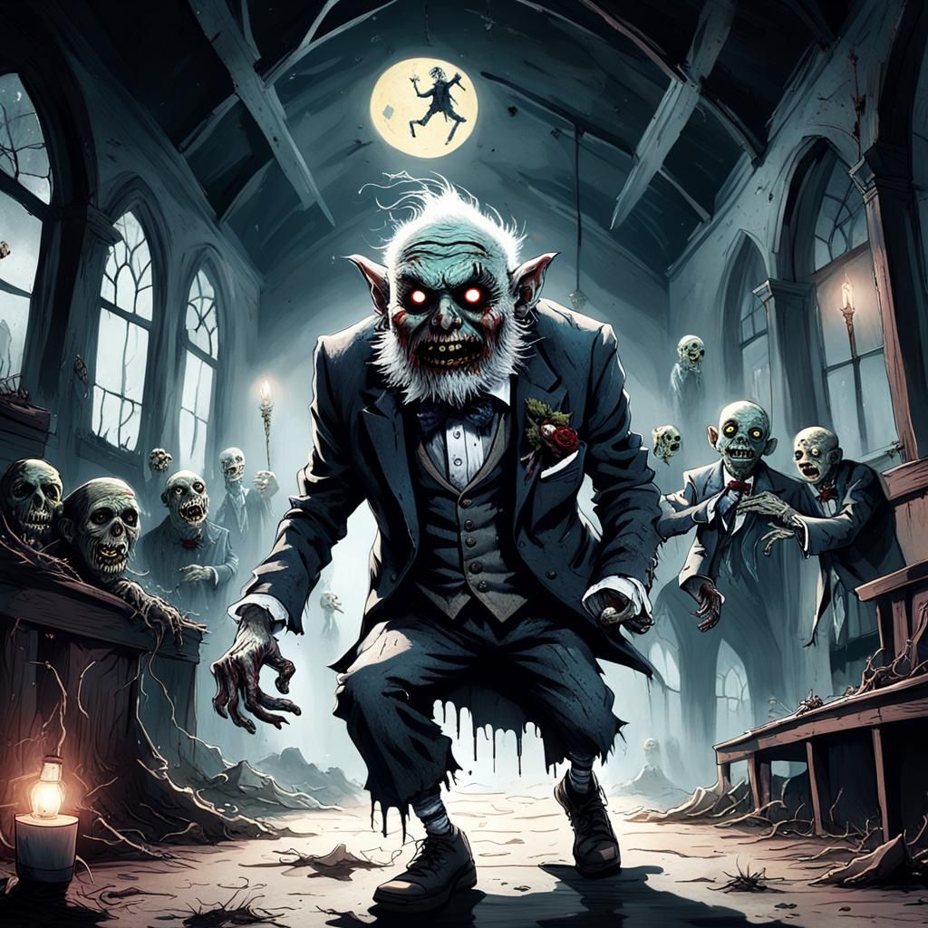 Zombie Gnome's Dark Fantasy Prom Night