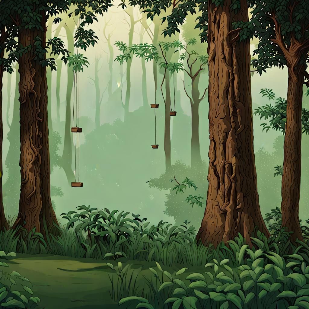 import javax.swing.*;
import java.awt.*;
import java.util.Random;

public class ForestScene {
    public static void mai...