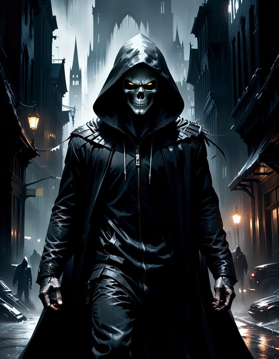 Grim Reaper in Dark City