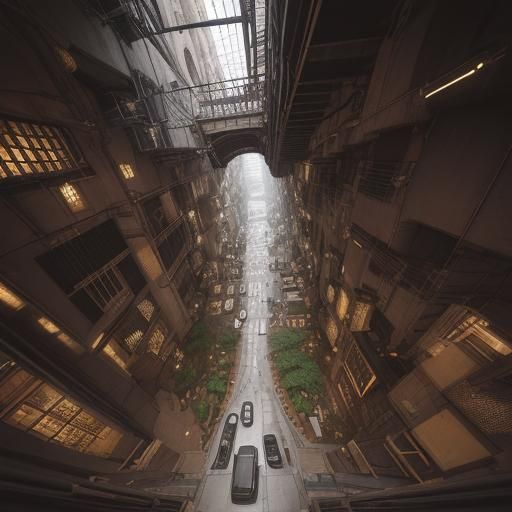 labyrinthine urban underbelly