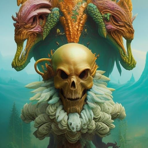 Lich Alien Forest Shaman