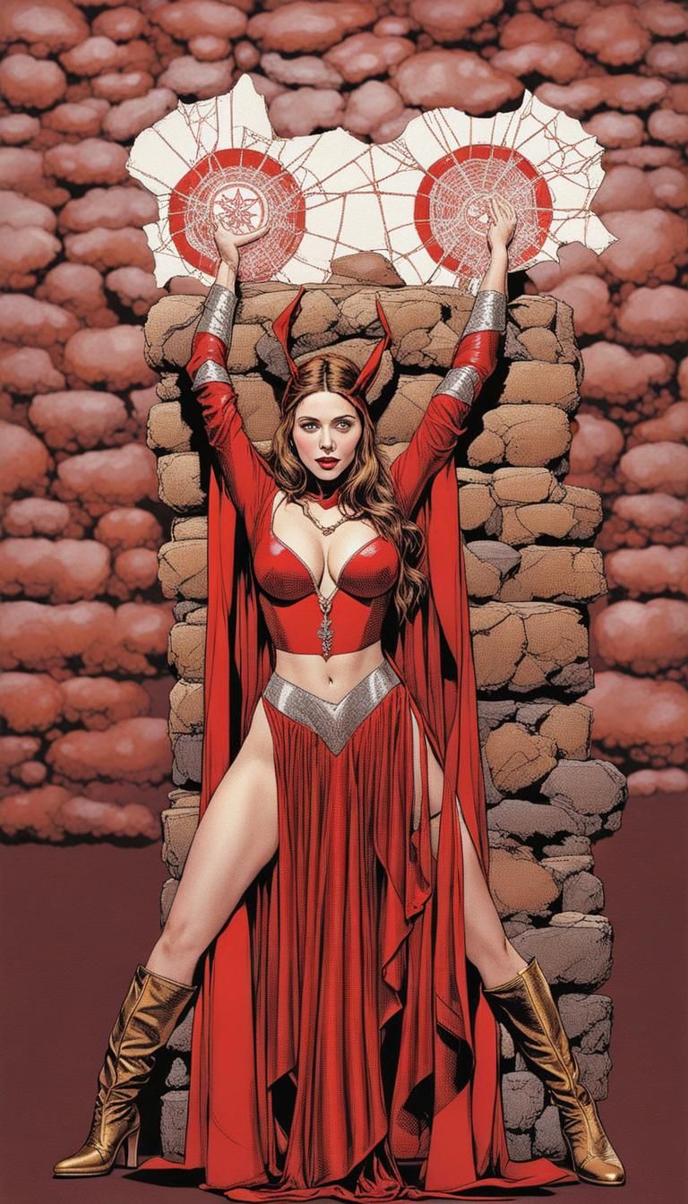 Elizabeth Olsen is the Scarlet Witch