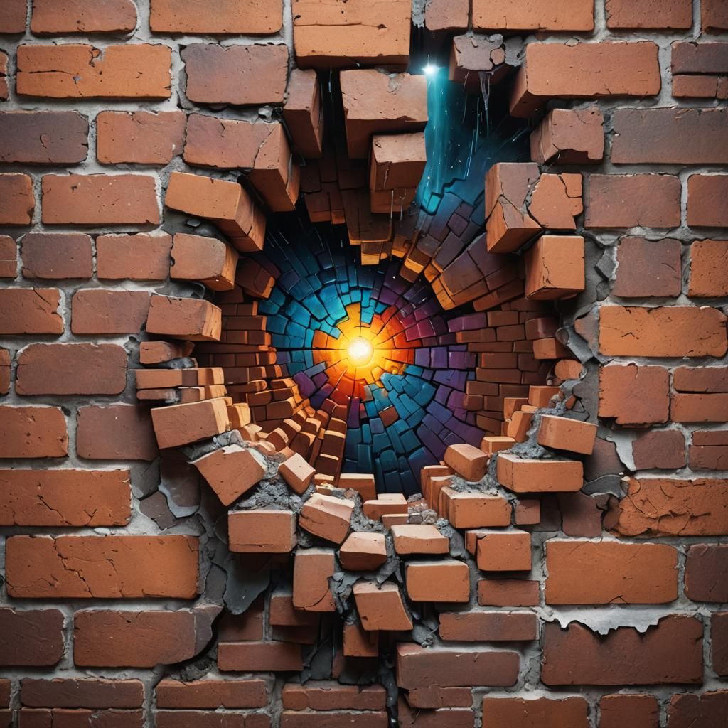 Magical Dimension Revealed Through Fissure