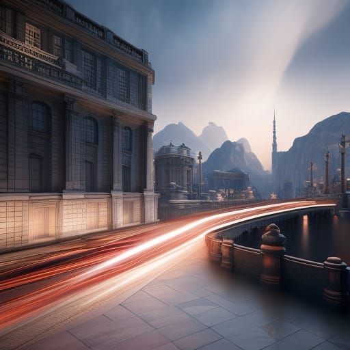 Emma Watson Postage Stamp in Geometric Style