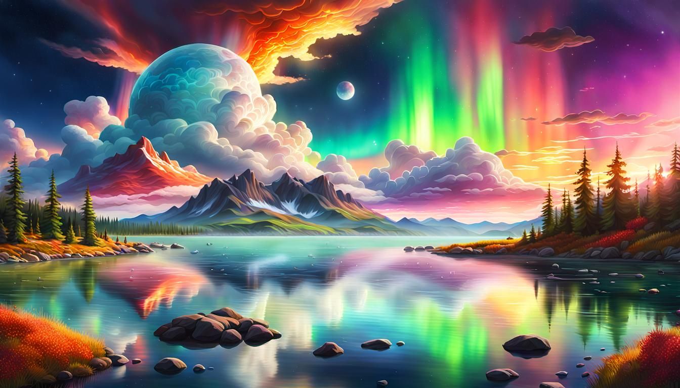 Natural beauty in a fantasy realm