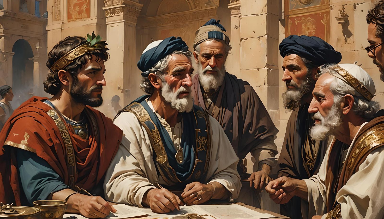 Roman Emperor and Jewish Rabbis in Ancient Rome