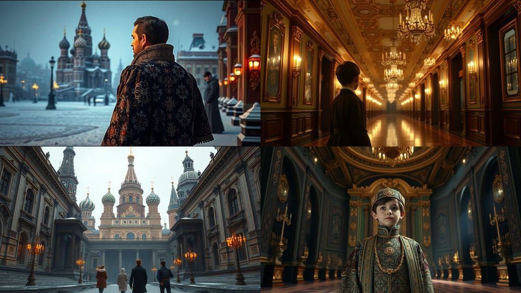 Surreal Childhood Memories in Moscow's Imperial Heart