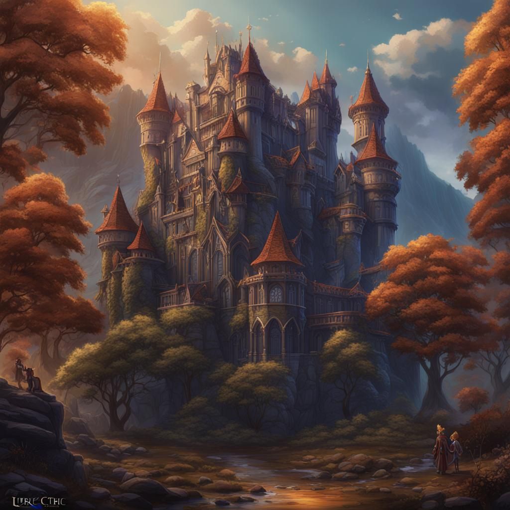 Lord Cedric: Detailed Fantasy Concept Art
