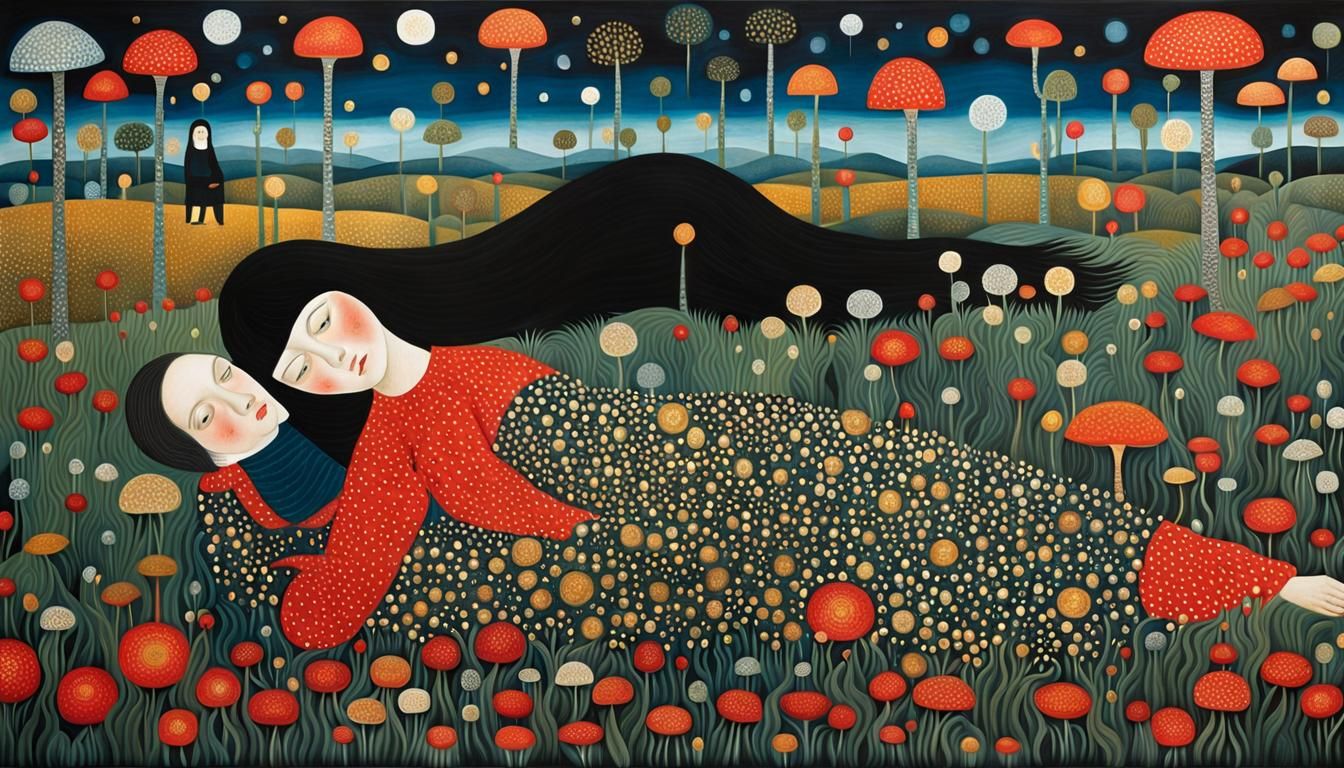 Abstract Infinite Consciousness Dreamscape