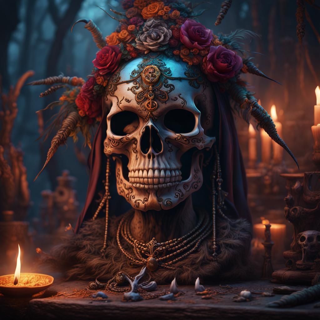 Haitian Voodoo Alter, don't get spooked now