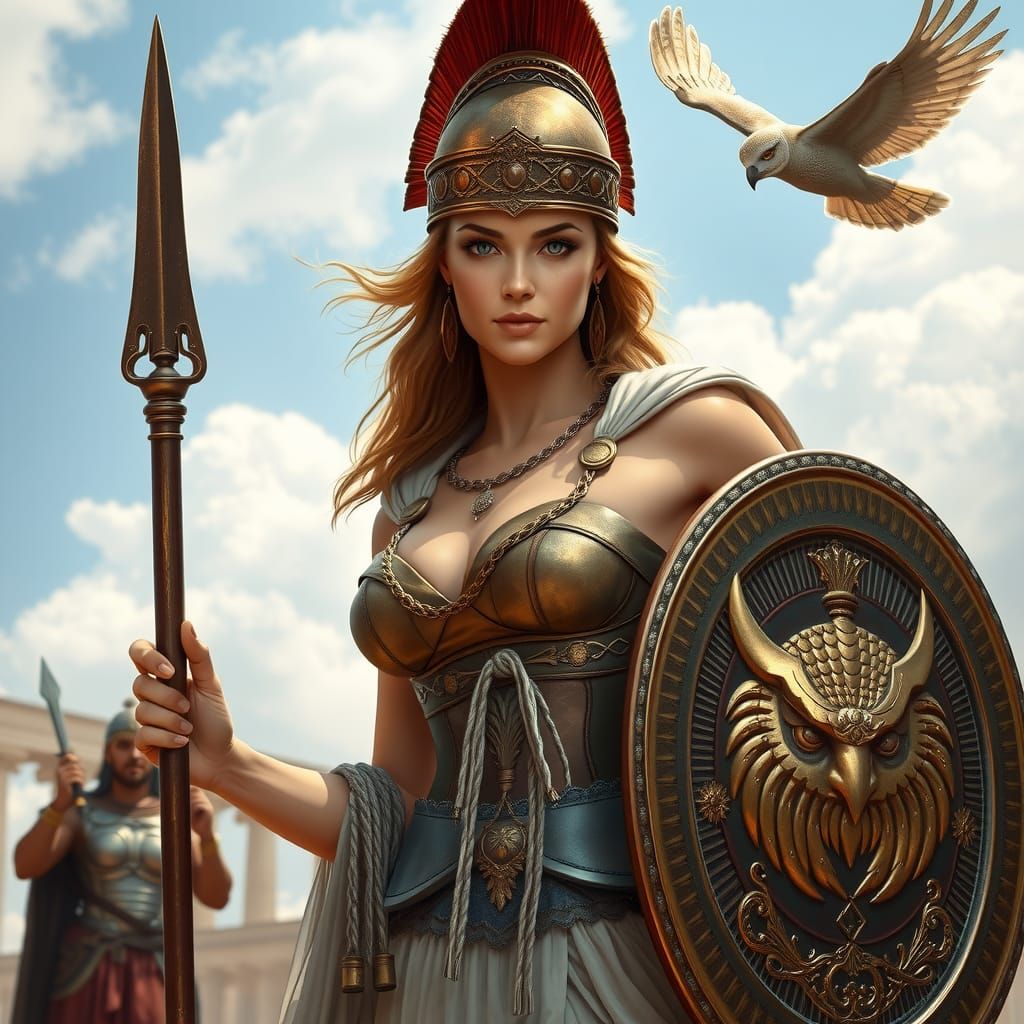 Athena, Goddess of War and Wisdom in Ancient Greece