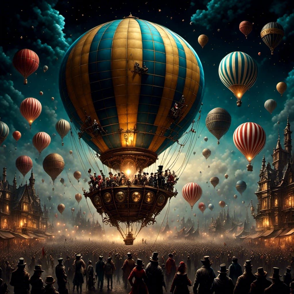 Ad Astra - 1783: The Montgolfier Brothers launched the first hot air balloon