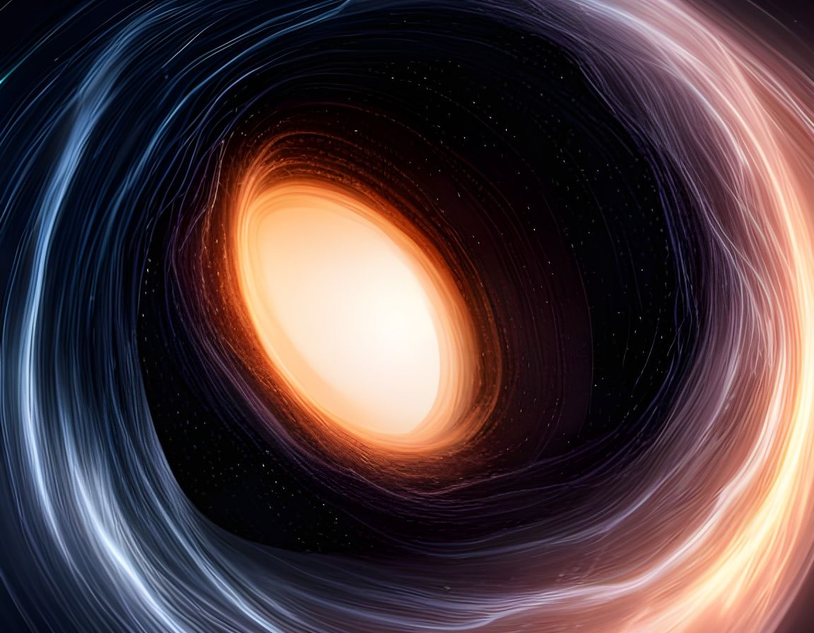 Event Horizon of a Black Hole in Hyperrealism