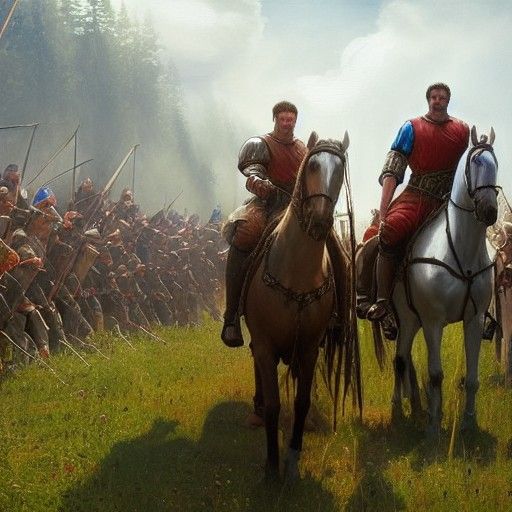 Kingdom Come Deliverance: Oil Painting in Gurney Style