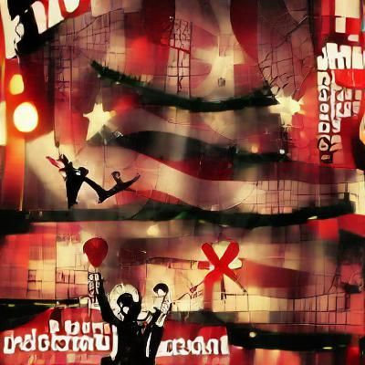 AI Interpretation of Green Day's Holiday