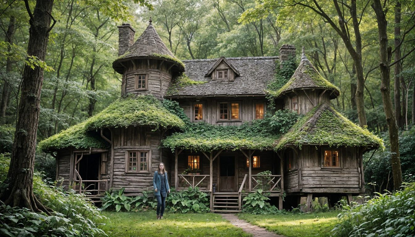 Mysterious Portrait in Soft Focus