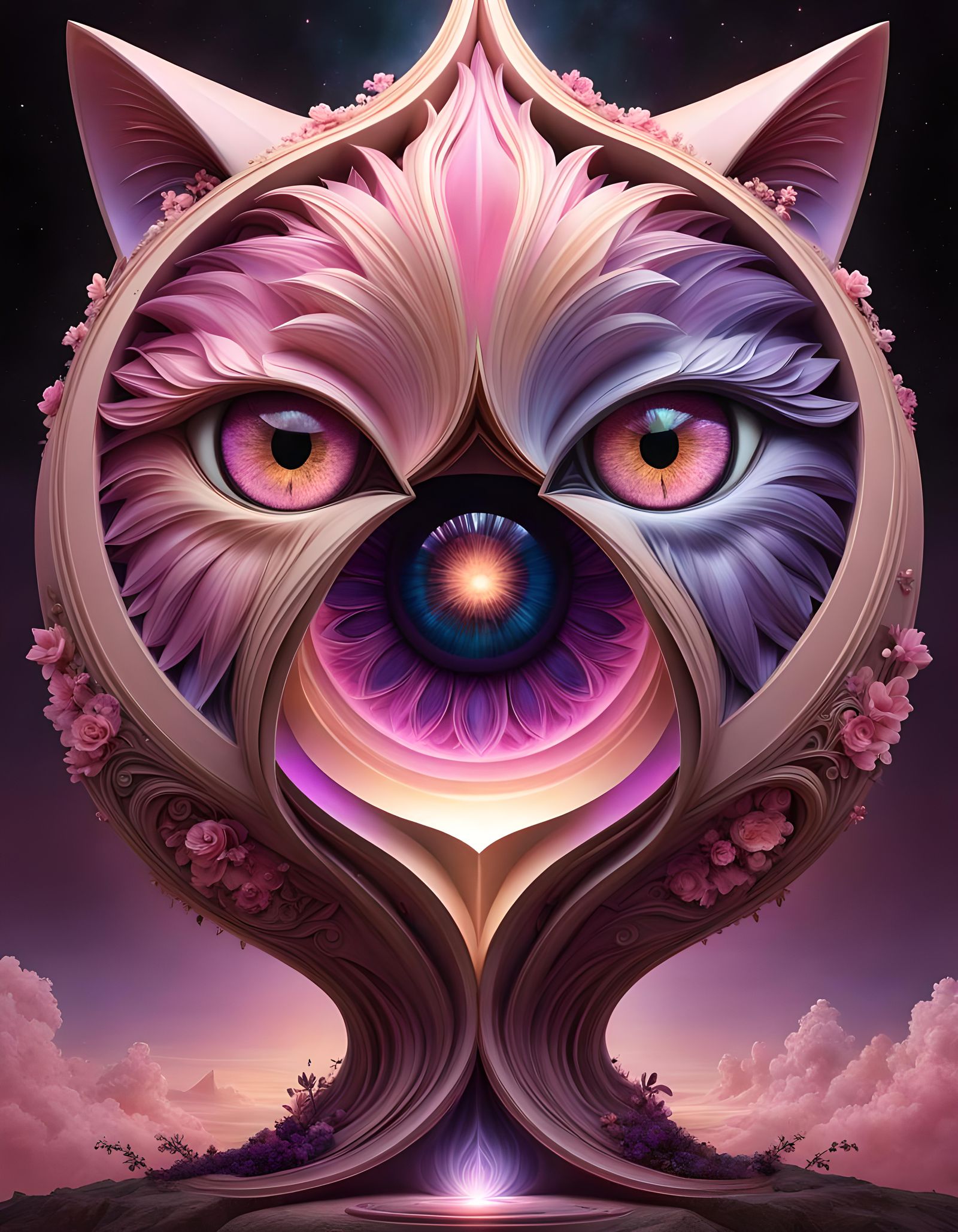 Magical Portal as Surreal Optical Illusion