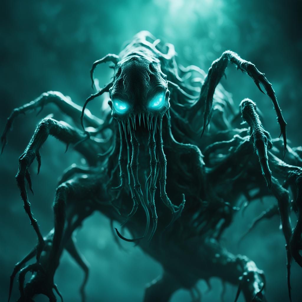 Bleak Biomechanical Horror Emerges from Darkness