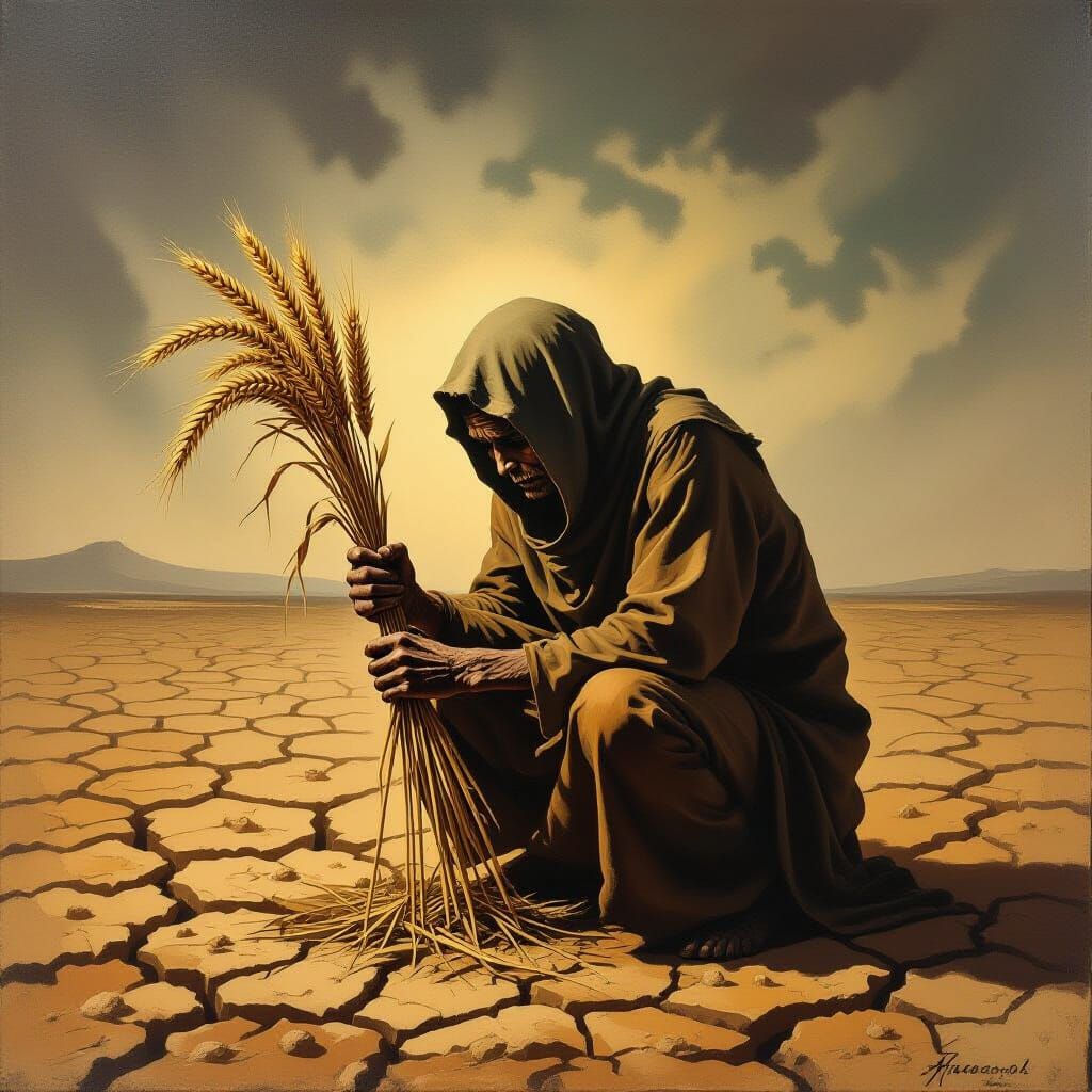 Struggle for Survival in Famine and Drought