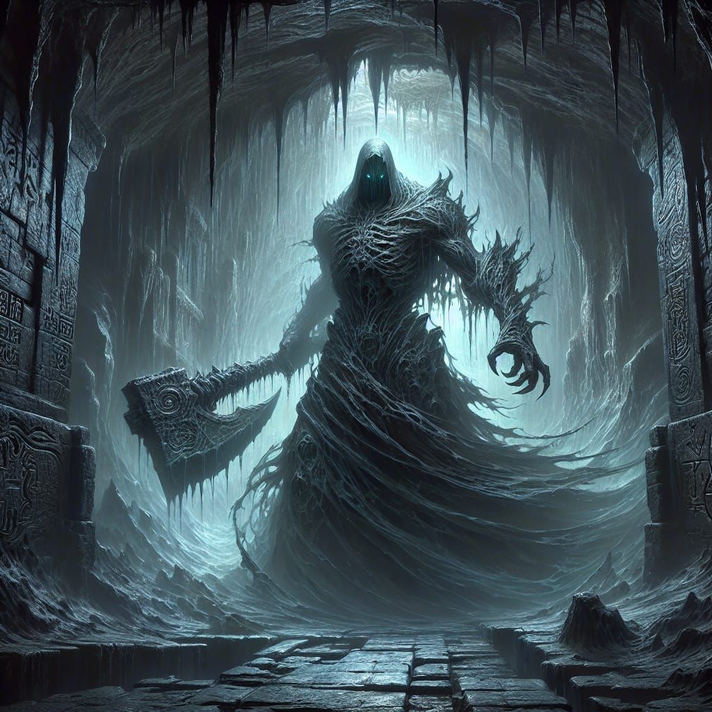 Dark Lord of Chaos in Abyssal Dungeon