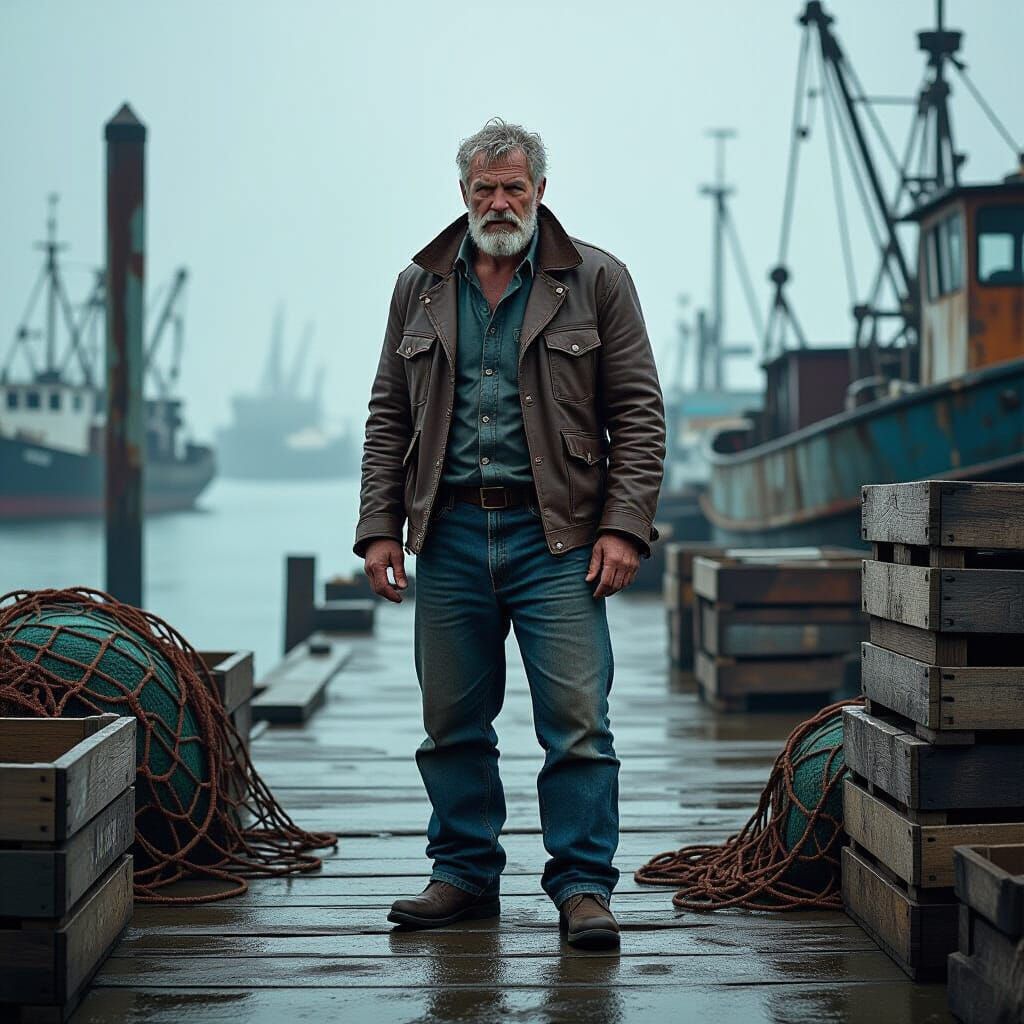 Derelict Dave: A Sailor's Tale in Digital Art